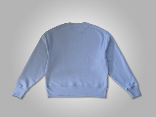 Psychedelic sweatshirt baby blue