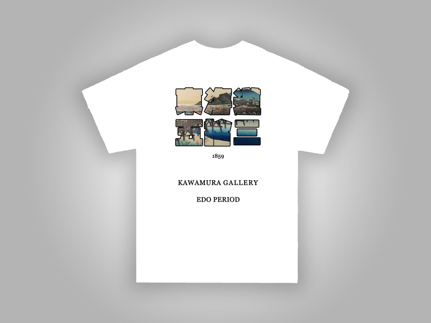 Tōkaidō Backprint Tee White
