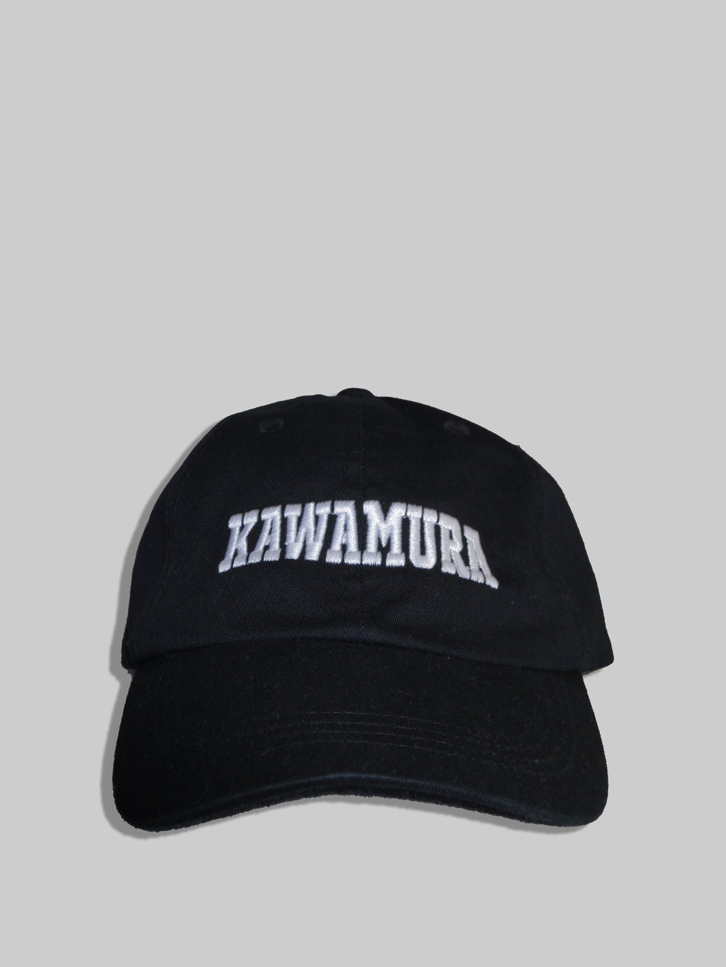 Kawamura Embroidery Cap Black