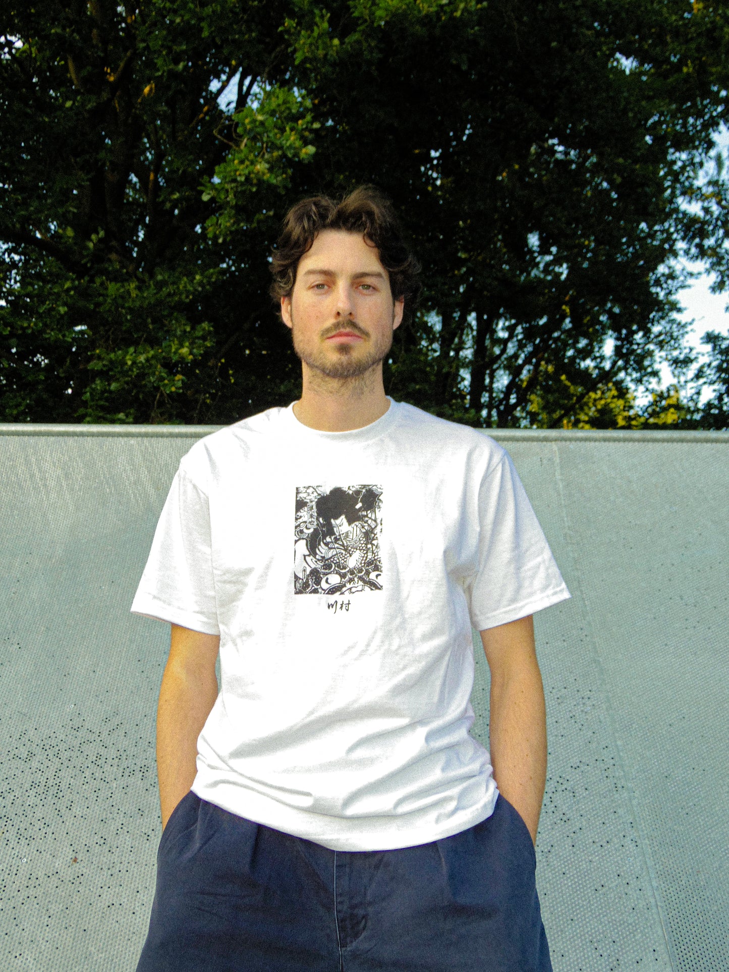 Jiraiya Tee White