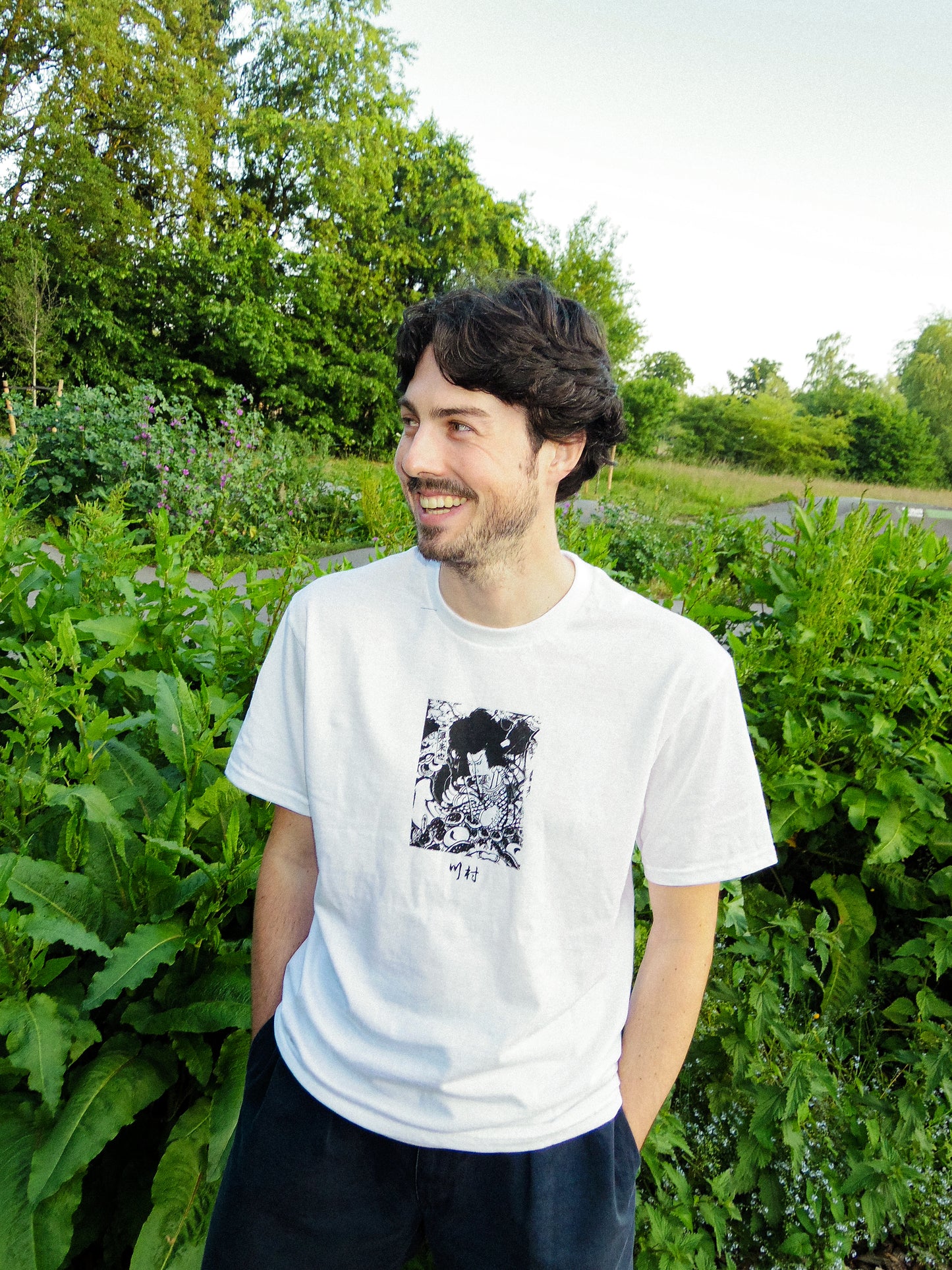 Jiraiya Tee White