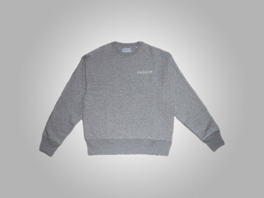 Psychedelic Sweatshirt grey