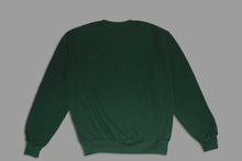 Load image into Gallery viewer, Geijutsu Sweatshirt Forest Green with White Embroidery
