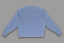 Load image into Gallery viewer, Psychedelic sweatshirt baby blue
